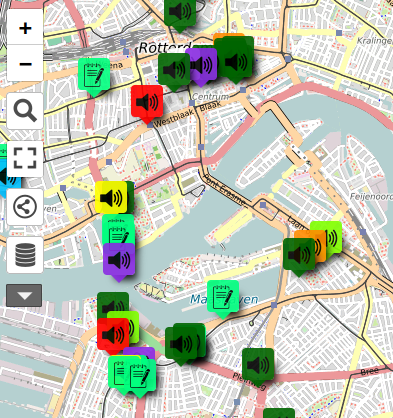 geluidskaart Rotterdam